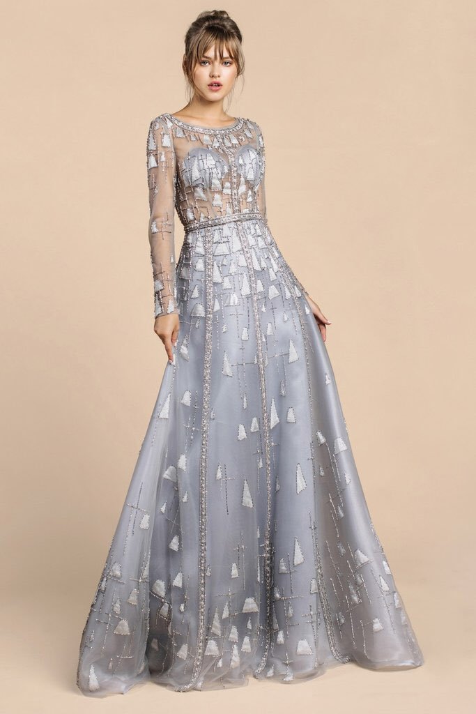 Silver Siren A line Elegant Pageant Gown alternative Wedding Dress Frugal Mughal Silver Siren A line Elegant Pageant Gown alternative Wedding Dress Frugal Mughal