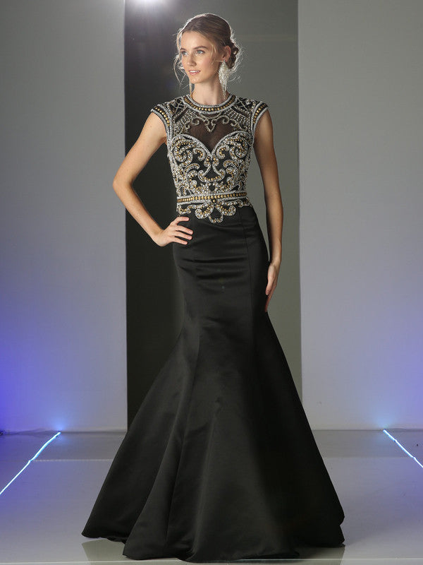 Designer Black Gold Trumpet Mermaid Beaded long prom dress Evening Gow Frugal Mughal Designer Black Gold Trumpet Mermaid Beaded long prom dress Evening Gow Frugal Mughal