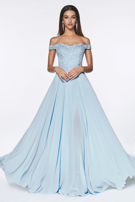 Powder Blue Bridesmaid Dress