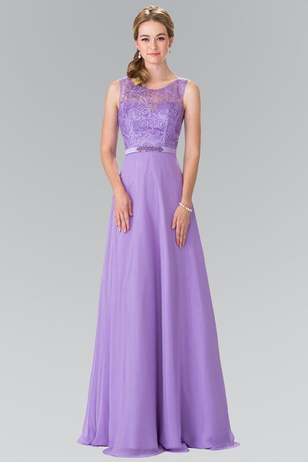 Lilac bridesmaid dress