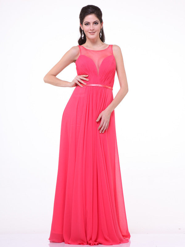 Affordable Chiffon sweetheart neckline dress in 6 colors
