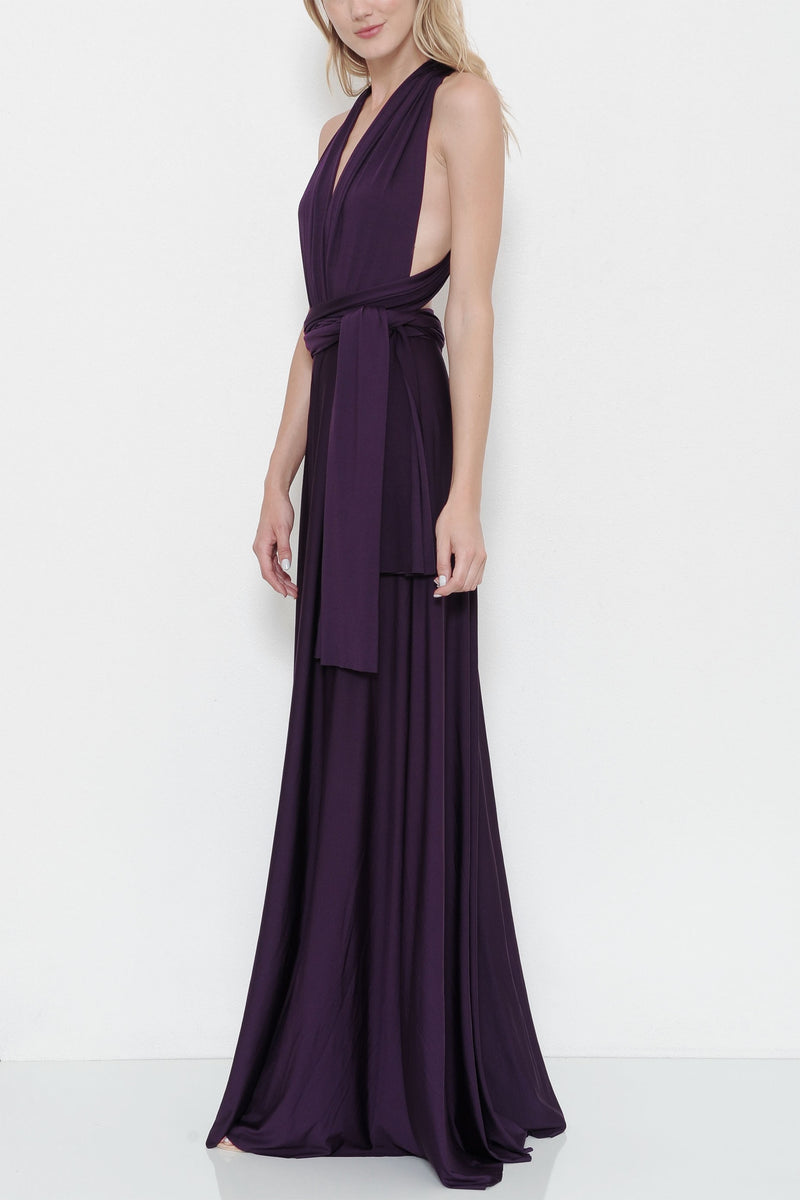 Affordable Convertible Maxi Bridesmaid Dress in 3 colors