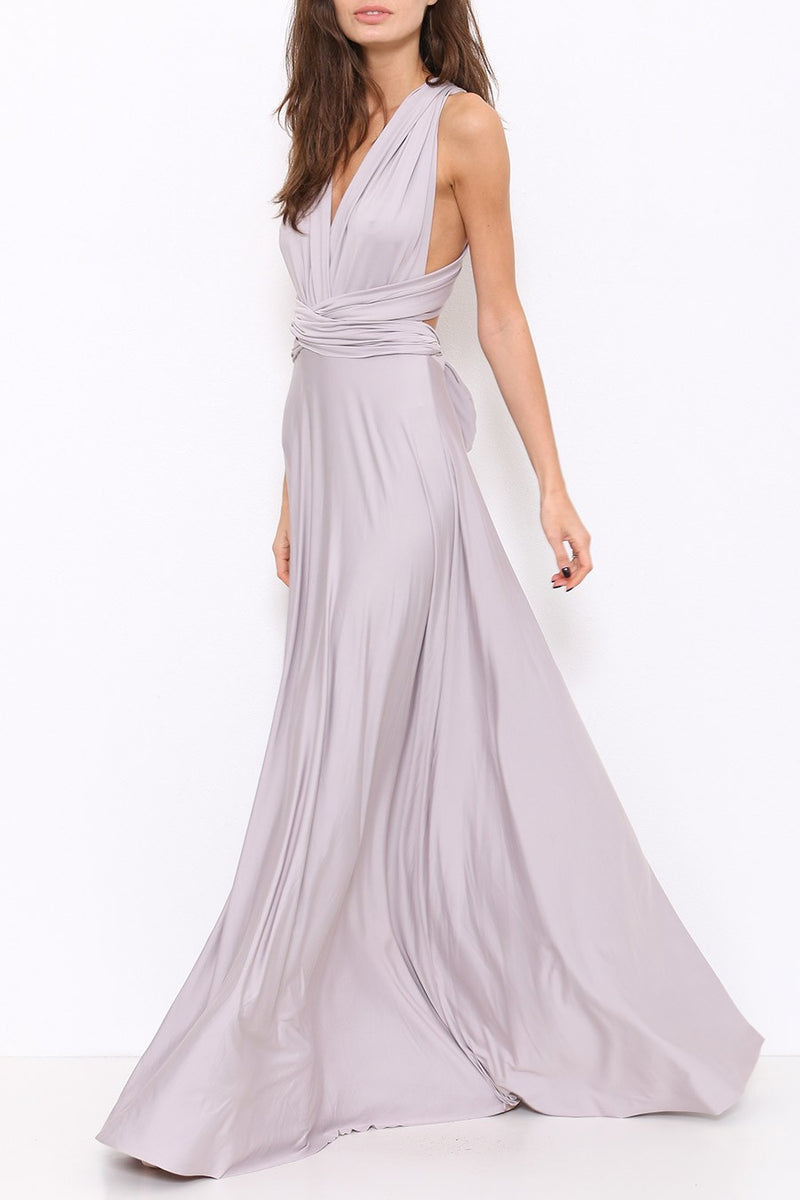 Affordable Convertible Maxi Bridesmaid Dress in 3 colors