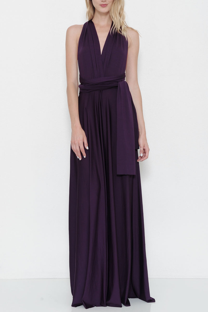 Affordable Convertible Maxi Bridesmaid Dress in 3 colors