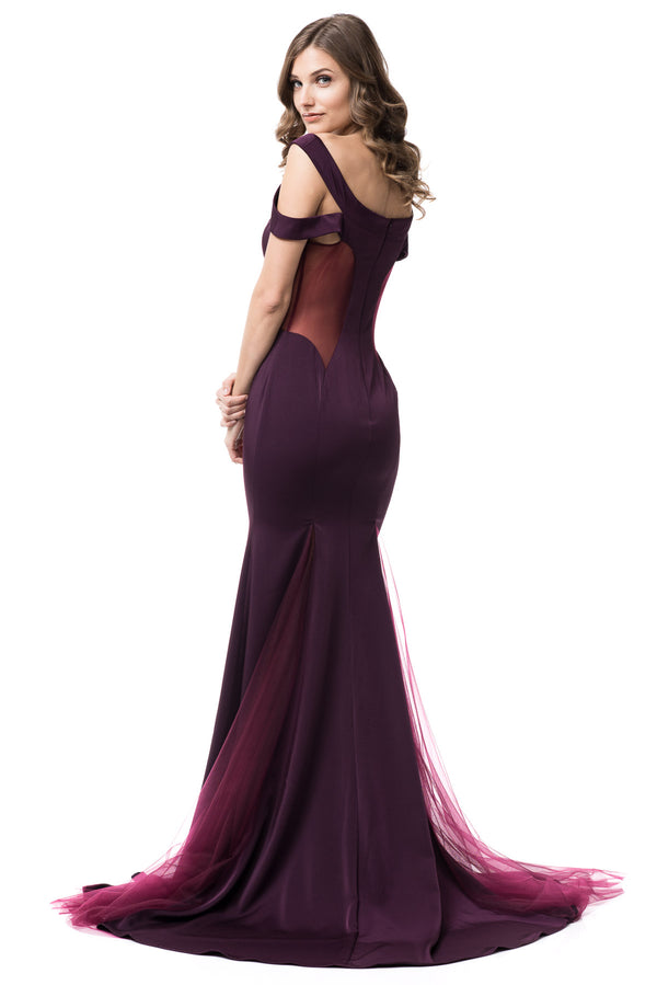 Off Shoulder Prom long gown