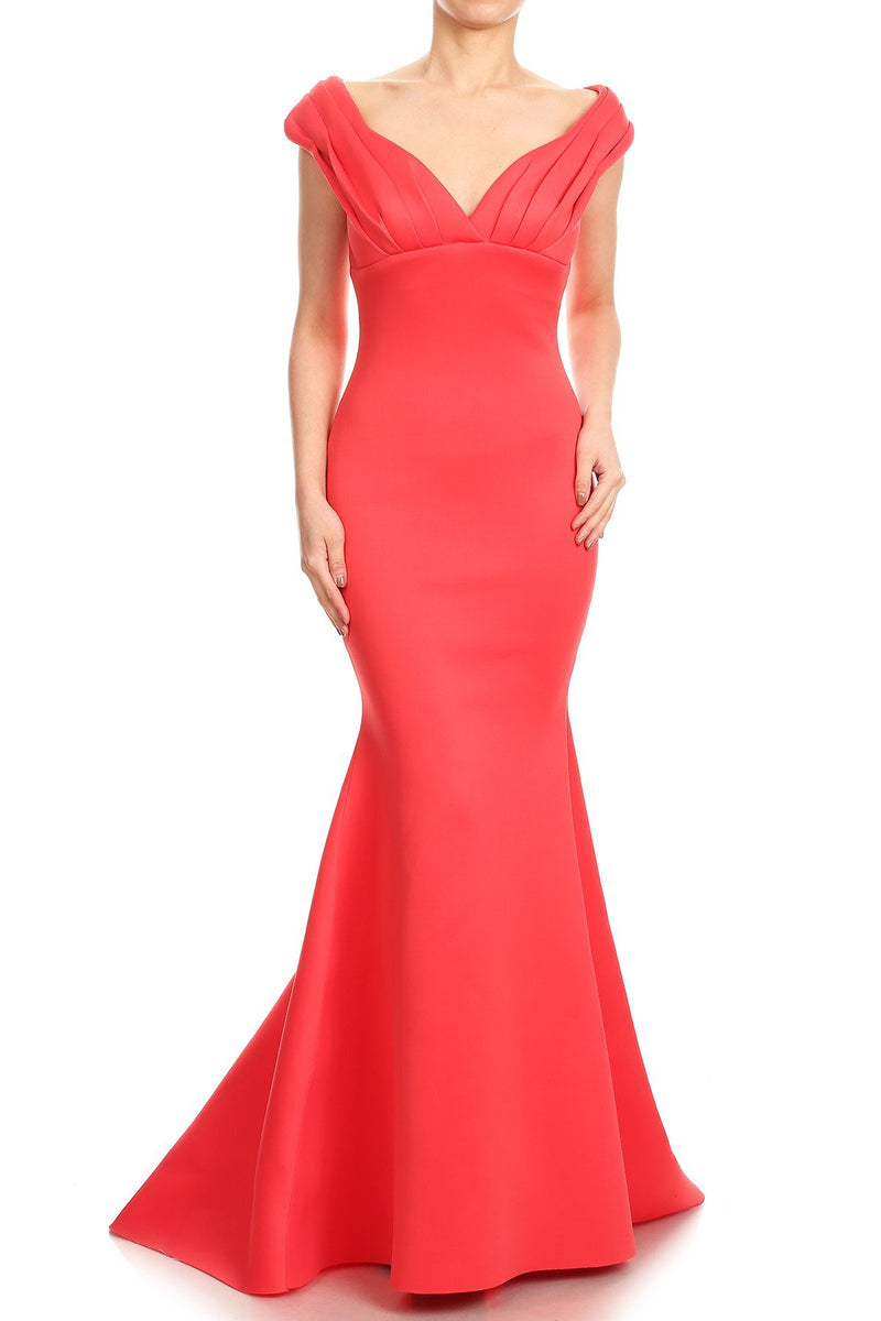 Elegant Affair floor length Mermaid Evening Ball Gown 5 colors