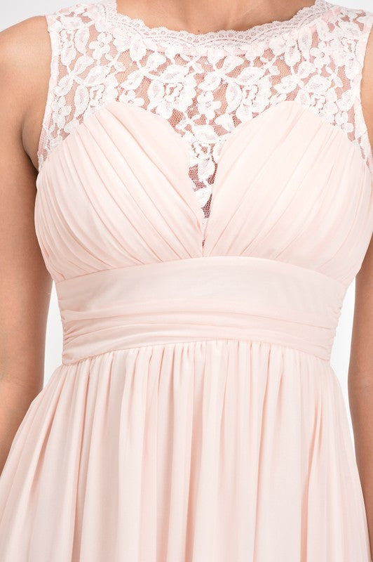 Affordable chiffon long Bridesmaid Dress Coral, Pink and Sky Blue
