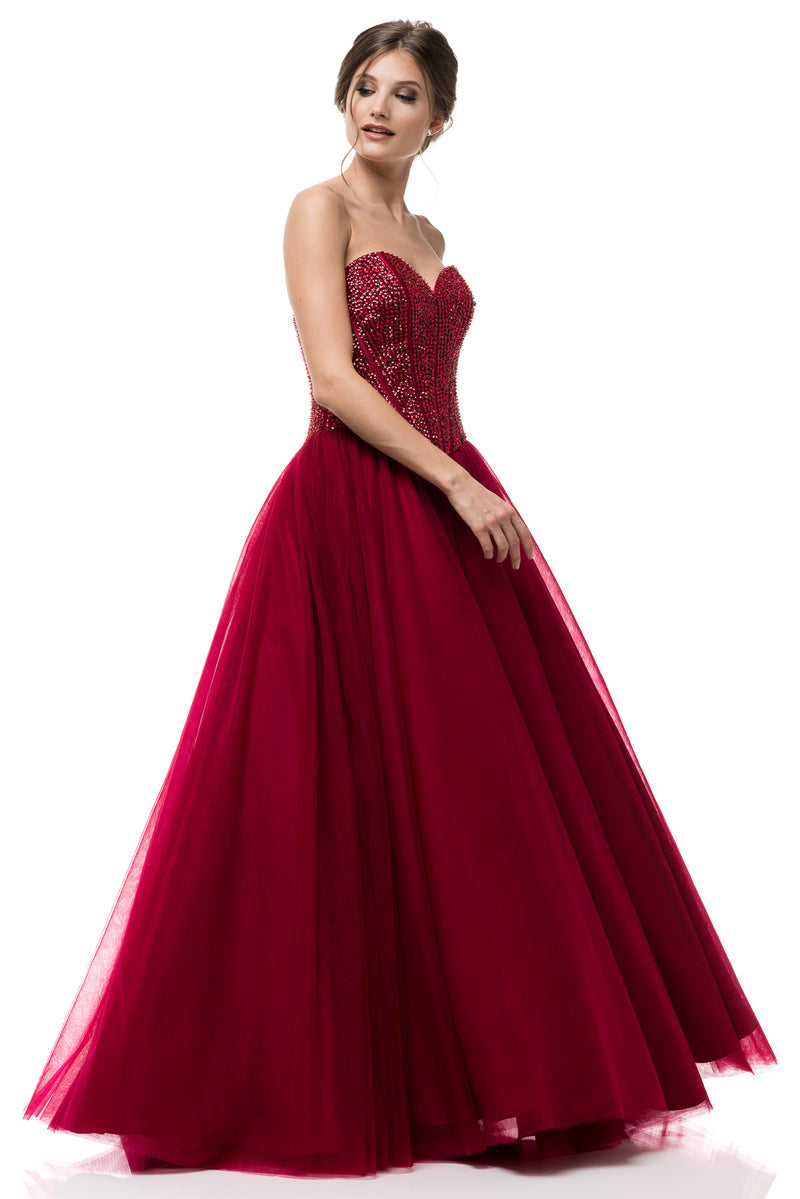 Unique long Prom Dress