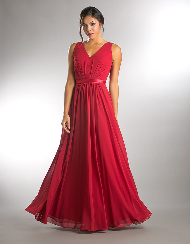 Red Bridesmaid Dress