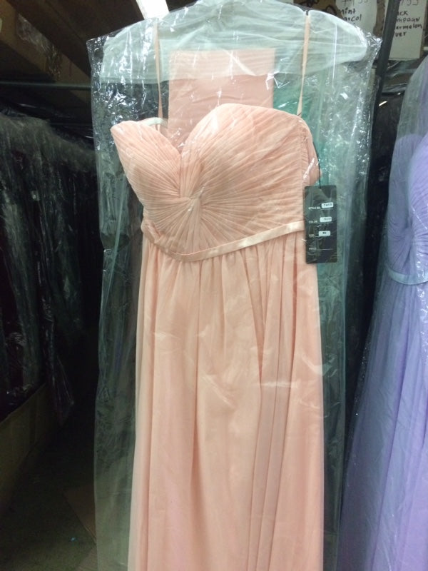 Elegant Floor Length Chiffon Long Bridesmaid Dress Gown All colors size 4 - 16