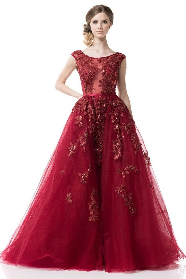 2018 Fairytale Prom Dress Long evening ball gown in Burgundy Frugal Mughal 2018 Fairytale Prom Dress Long evening ball gown in Burgundy Frugal Mughal