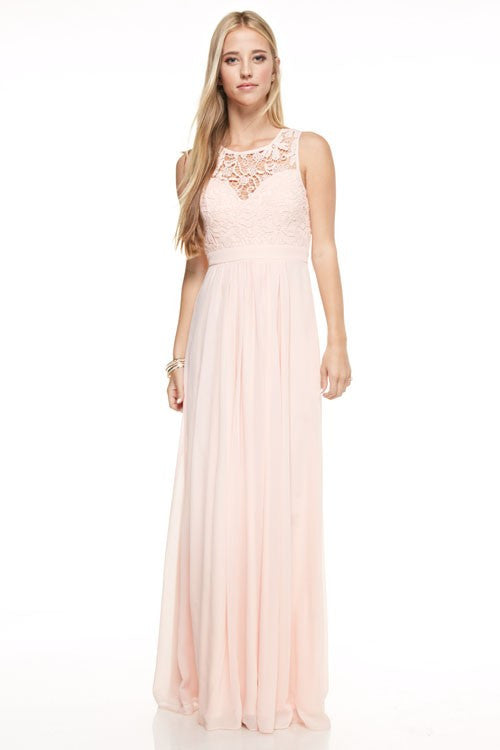 Affordable Floor Length chiffon "Rainbow" Bridesmaid Dress in 10 Colors