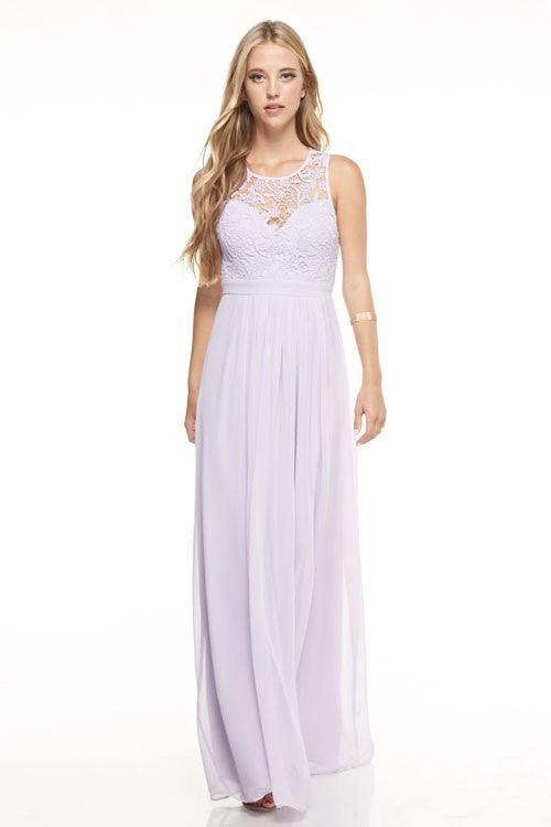 Affordable Floor Length chiffon "Rainbow" Bridesmaid Dress in 10 Colors