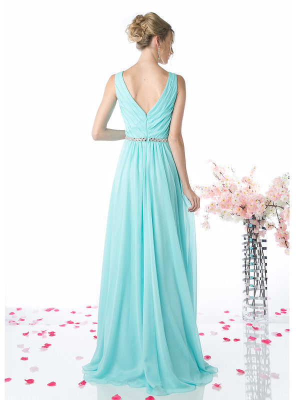 Affordable pleated classy Party Prom Bridesmaid dress in 5 colors 4- 18