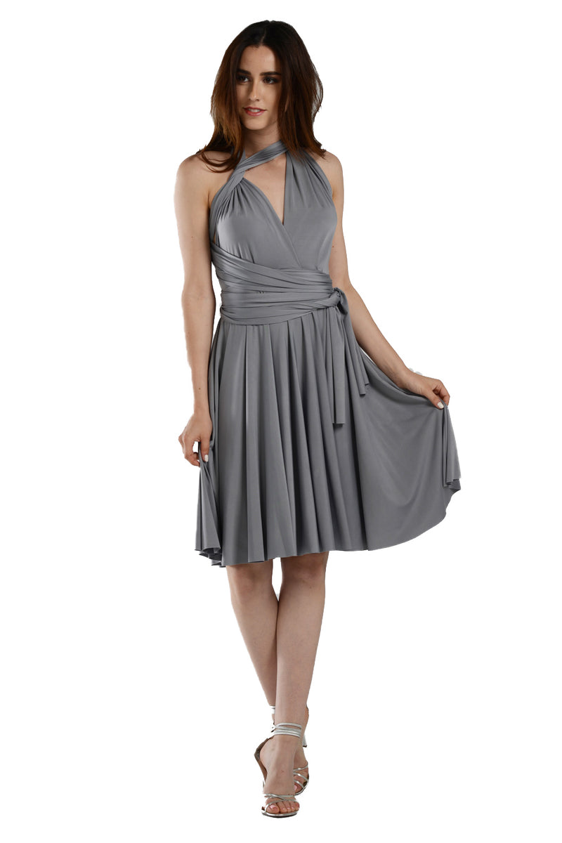 Infinity dress store color gray