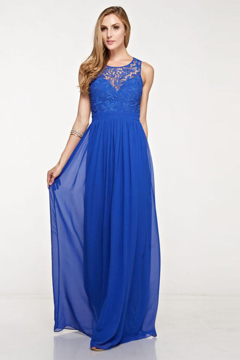 Affordable Floor Length chiffon "Rainbow" Bridesmaid Dress in 10 Colors