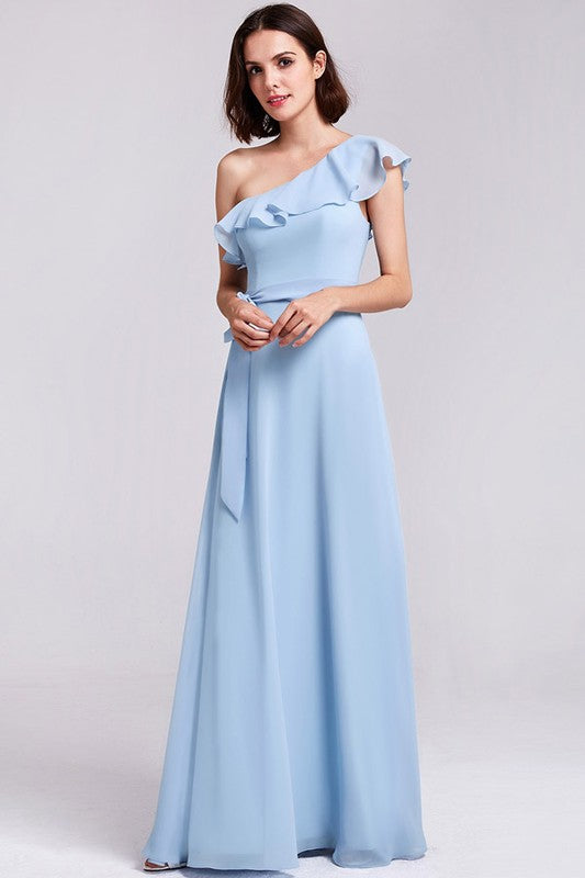 Sky Blue Bridesmaid Dress